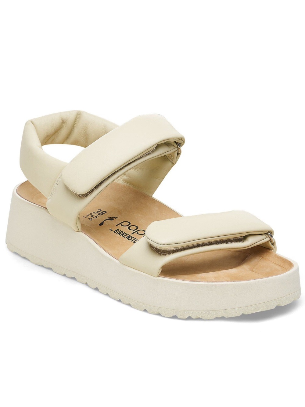 NWOT BIRKENSTOCK Theda Leather, Ecru, size 36